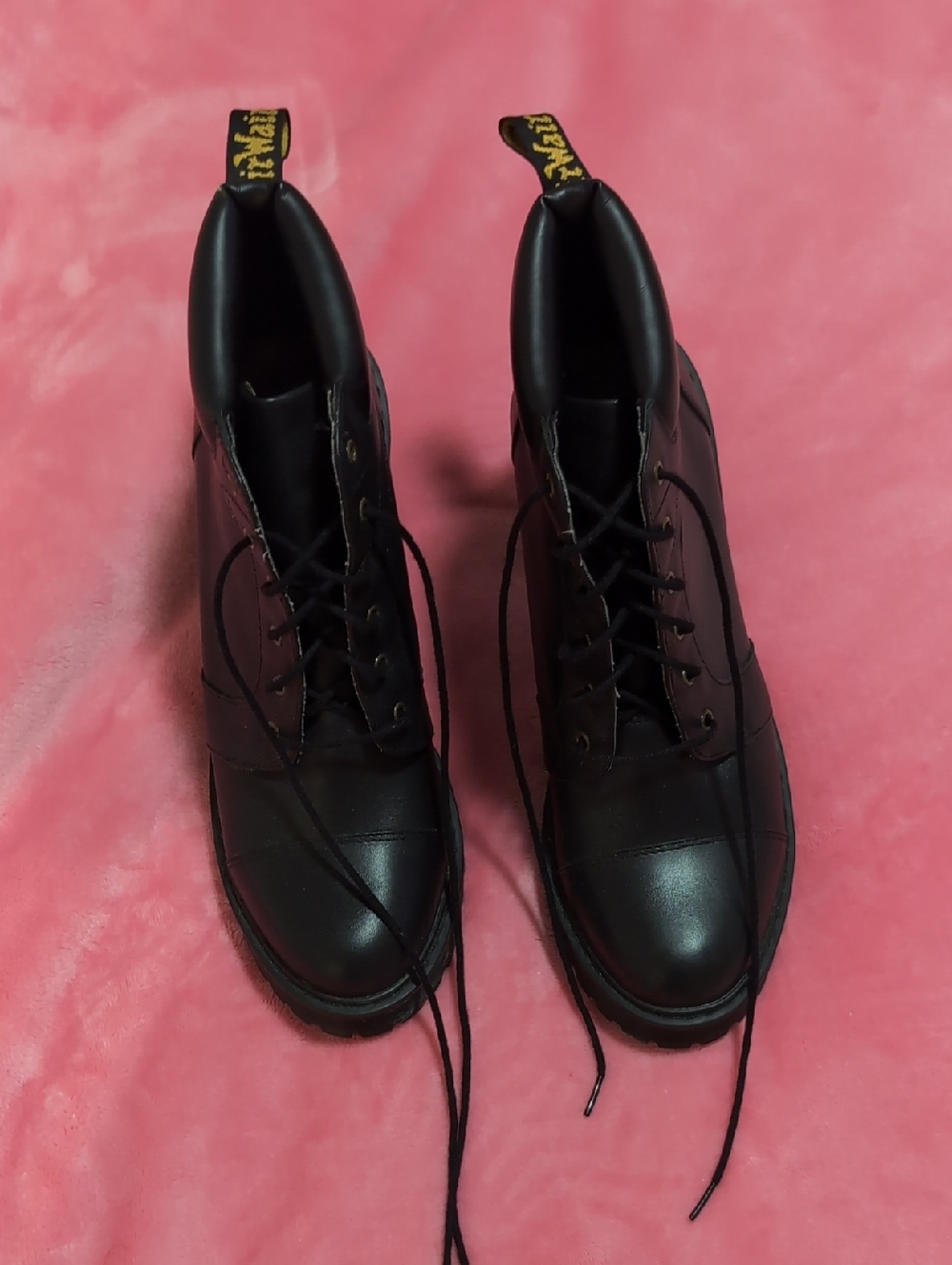 Dr. Martens Black Lace-Up Ankle Boots
